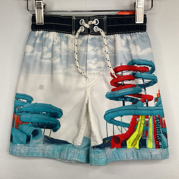 Size 4-5: Gap Colorful Water Slides Swim Shorts REDUCED