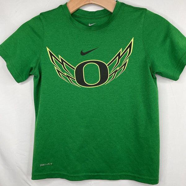 Size 8: Nike Green/Black University of Oregon Dri-Fit T-Shirt