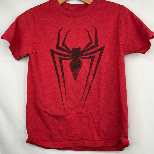 Size 8: Marvel Red/Black Spiderman T-Shirt