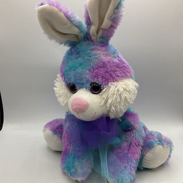 Purple/Blue/White Bunny Plush