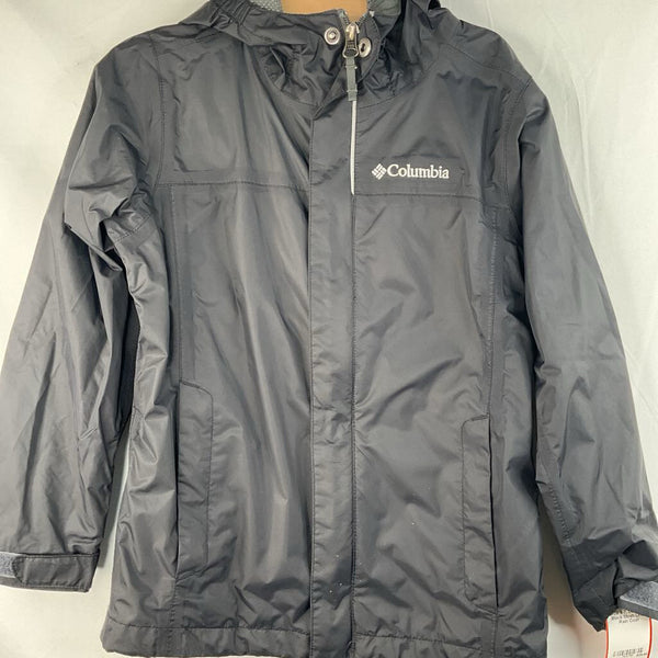 Size 6-7: Columbia Black Mesh Lined Rain Coat