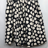 Size 10 (140): Hanna Andersson Black/White Dots Dress