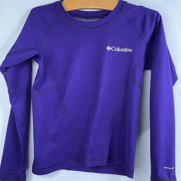 Size 4-5: Columbia Purple Base Layer Shirt