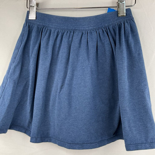Size 6-7: Lands' End Navy Skirt