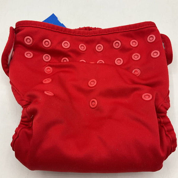 Size OS: Elemental Joy Red All-In-One Diaper