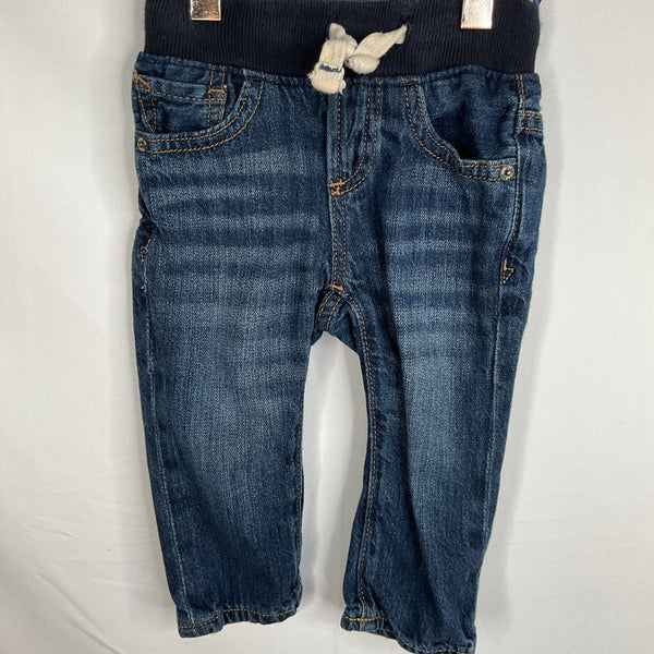 Size 12-18m: Gap Blue Denim Drawstring Jeans