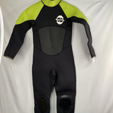 Size 10: Isosi Blue/Neon Green Wetsuit