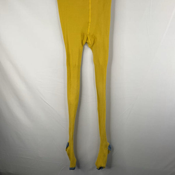 Size 7-8: Boden Yellow Knit Tights