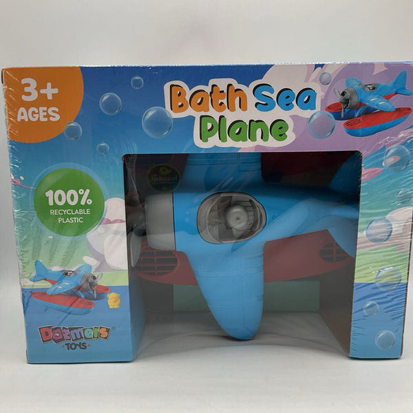 Red/Blue Bath Sea Plane NEW