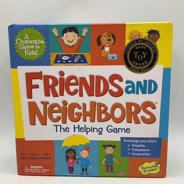 Friends and Neighbors: The Helping Game