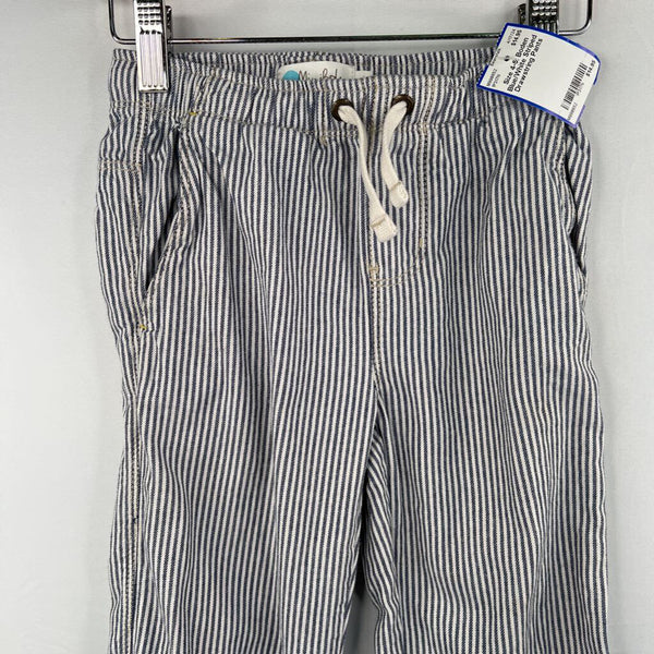 Size 4-5: Boden Blue/White Striped Drawstring Pants