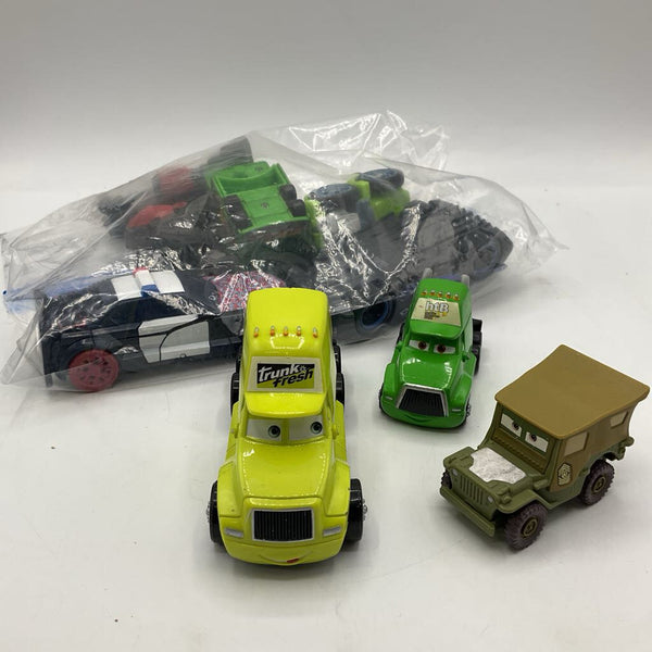 Bag of Assorted Toy Vehicles