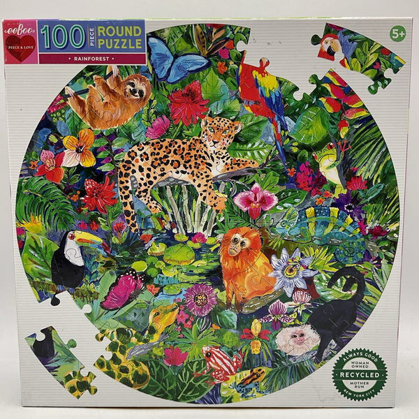 eeBoo 100pc Rainforest\ Puzzle