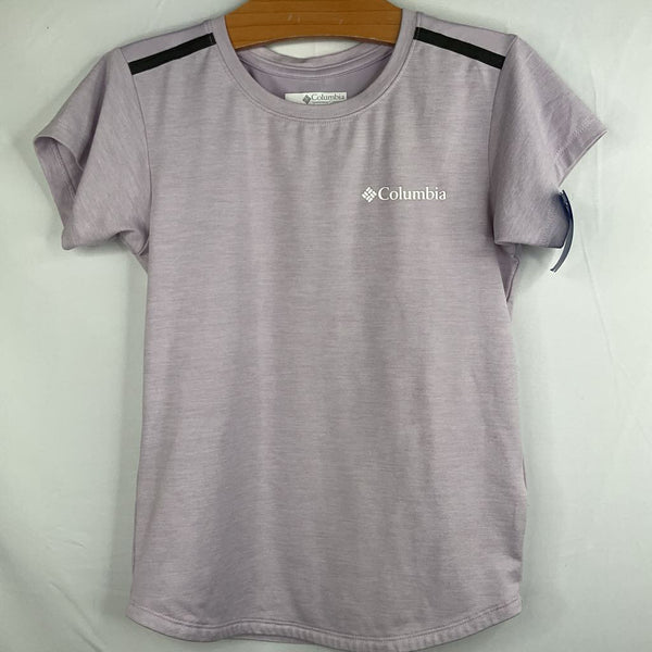 Size 6: Columbia Heathered Purple T-Shirt