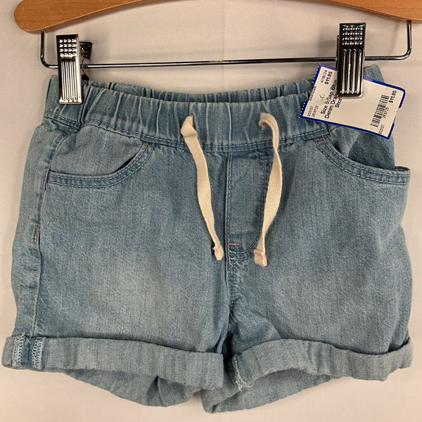 Size 5:Gap Blue Denim Drawstring Shorts