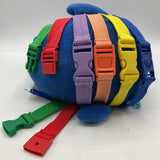 Buckle Toy Blu Whale Learning Activity Travel Toy
