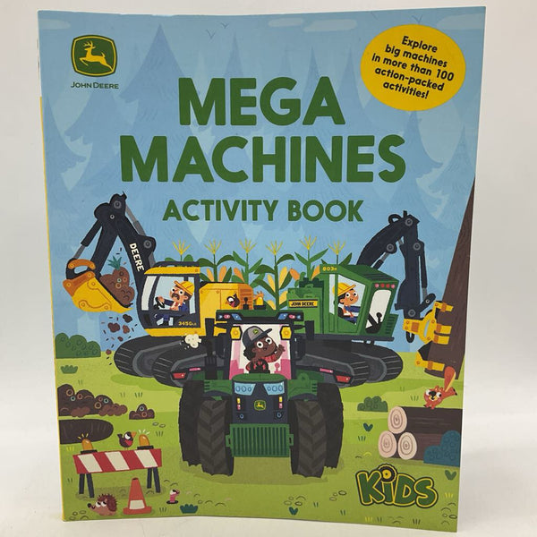 Mega Machines Activity Book (Paperback)