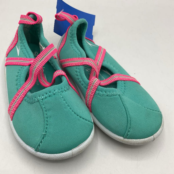Size 5-6: Speedo Blue/Pink Water Shoes