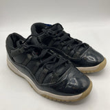 Size 2Y: Nike Air Jordan Black/White Lace-Up Sneakers