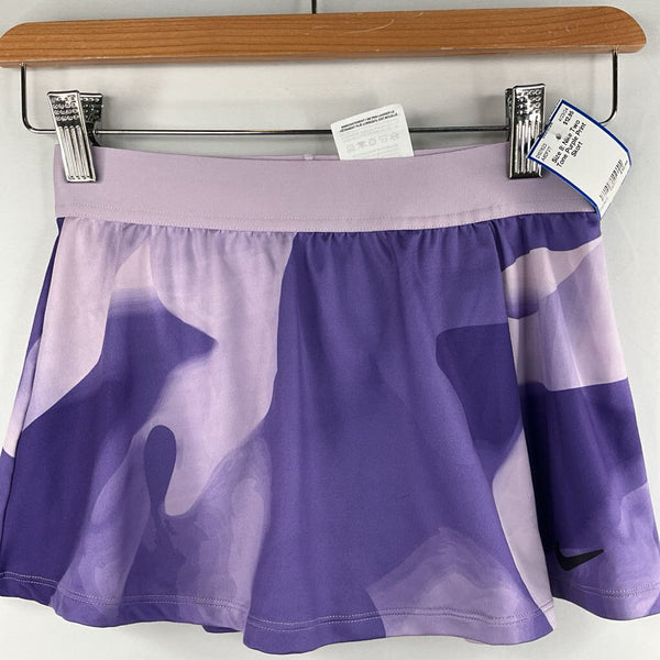 Size 8: Nike Two Tone Purple Print Skort