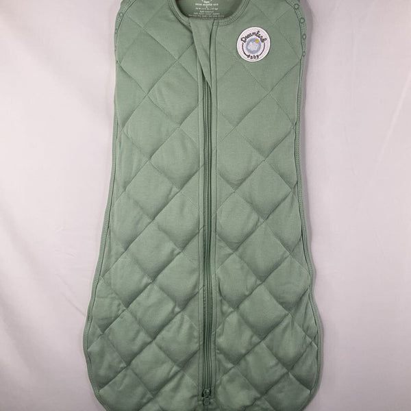 Size 0-6m: Dreamland Green Weighted Sleepsack NEW (retails $90)