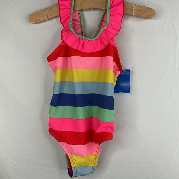 Size 2: Gap Rainbow Striped 1pc Swimsuit