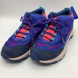 Size 3Y: Merrell Blue/Pink/Purple Waterproof Lace-Up Sneakeres