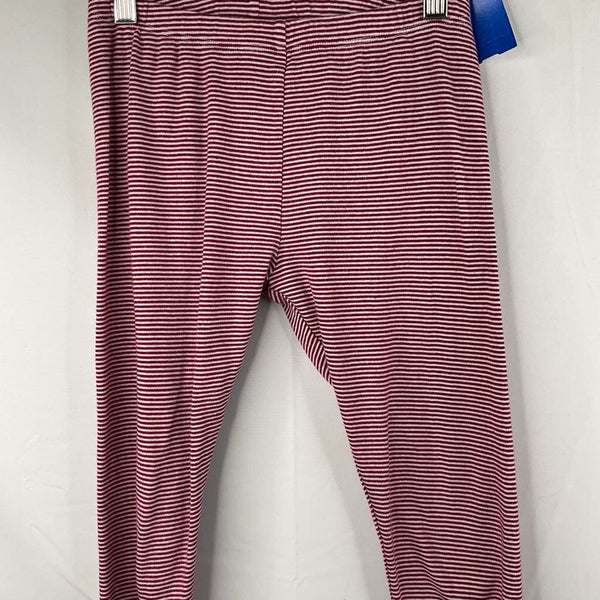 Size 10: Tea Purple/White Striped Leggings