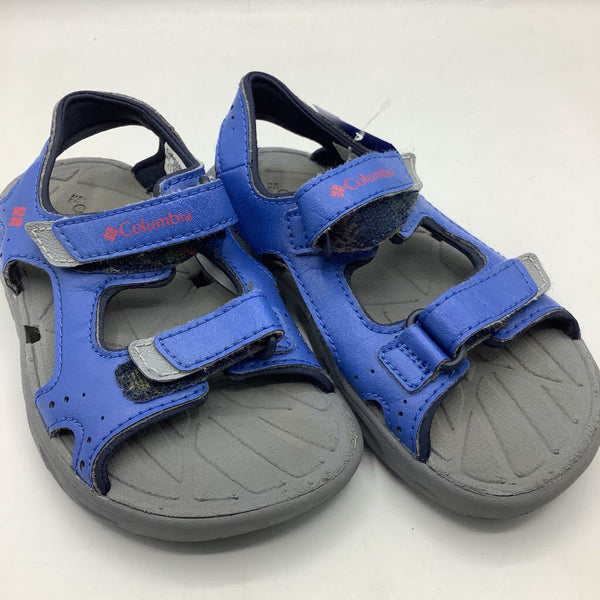 Size 11: Columbia Blue/Grey Velcro Sandals
