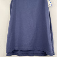 Size 8-9: Primary Blue Ruffle Sleeve Shirt