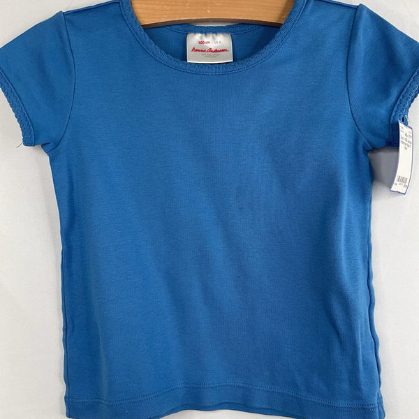 Size 4 (100): Hanna Andersson Blue T-Shirt