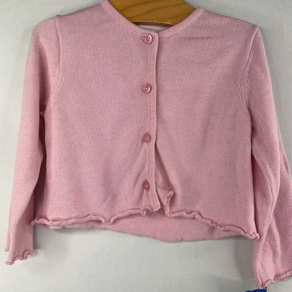 Size 12-18m: Zara Pink Button-Up Cardigan