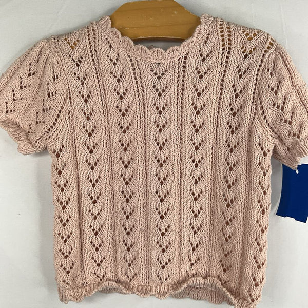Size 12-18m: Zara Pink Loose Knit Shirt