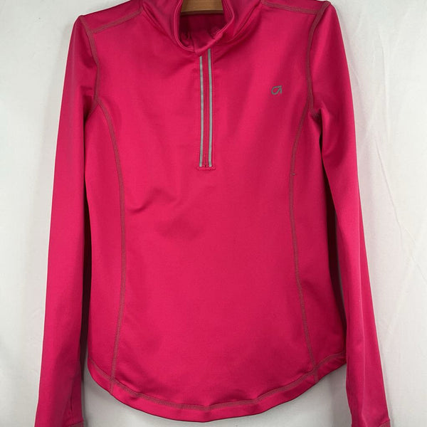Size 6-7: Gap Pink 1/4 Zip Pullover