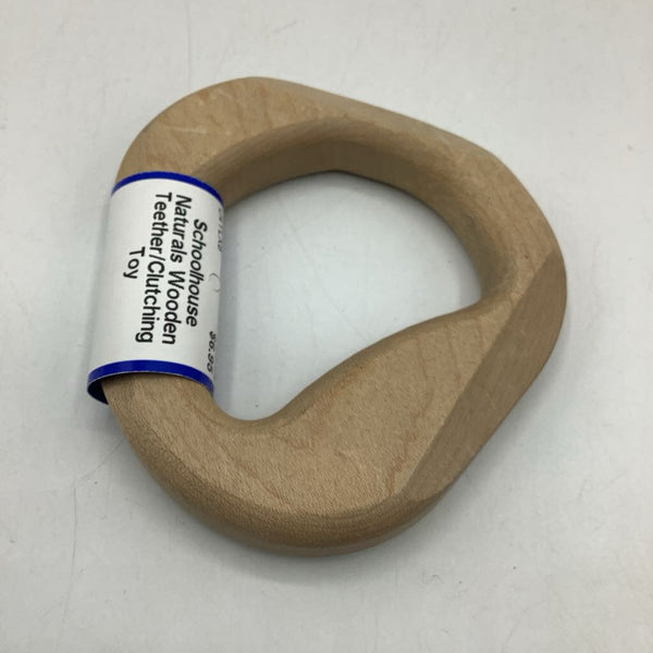 Schoolhouse Naturals Wooden Teether/Clutching Toy
