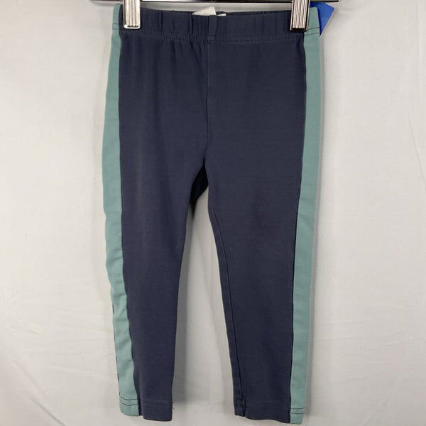 Size 2 (85): Hanna Andersson Two Tone Blue Leggings