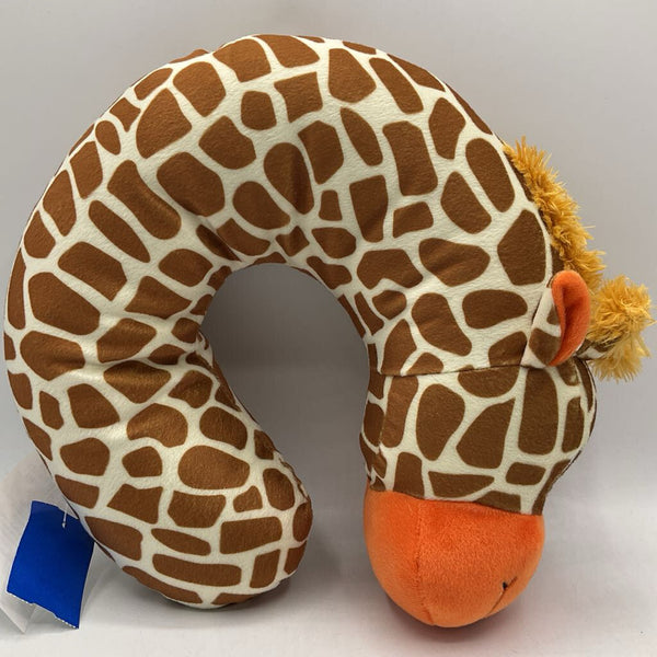 Brown/Creme Giraffe Neck Pillow
