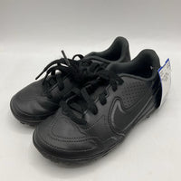 Size 11.5: Nike Black Lace-Up Turf Cleats