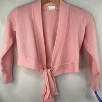 Size 8-10: Bloch Pink Wrap Dance Cardigan