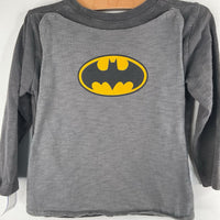 Size 3: Gap Grey/Colorful Batman Long Sleeve Shirt w/ Cape