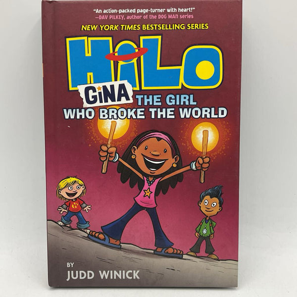 HiLo: Gina, the Girl Who Broke the World (hardcover)