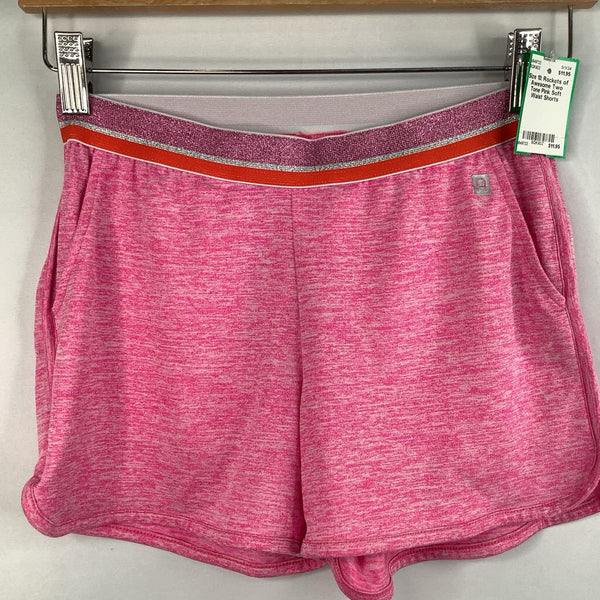 Size 10: Rockets of Awesome Two Tone Pink Soft Waist Shorts