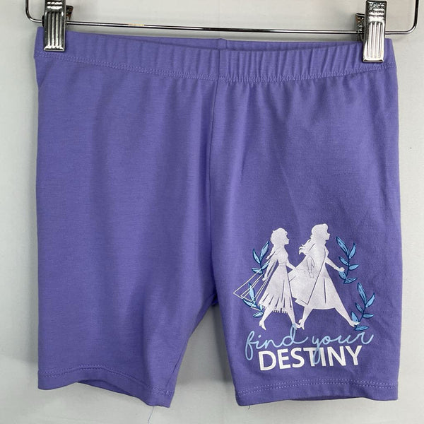 Size 7: Disney Purple "Find Your Destiny" Cartwheel Shorts