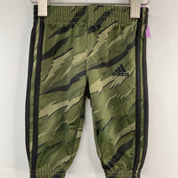 Size 3m: Adidas Green/Black Print Track Pants