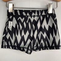 Size 12m: Tiny Tribe Black/White Abstract Swim Shorts