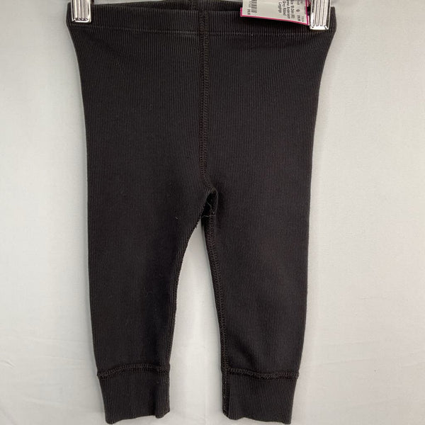 Size 18-24m (80): Hanna Andersson Grey Ribbed Leggings
