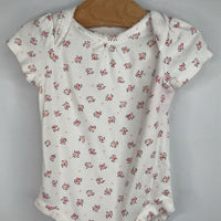 Size 3-6m: Gap White/Pink Flowers/Polka Dots Onesie