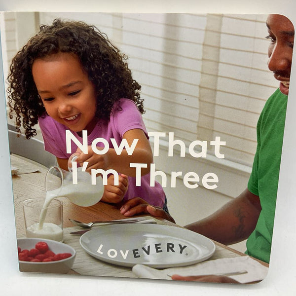 Now That I'm Three (board book)