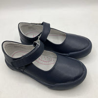 Size 11-11.5: Pediped Autumn/NAVY Mary Jane Velcro Shoes NEW