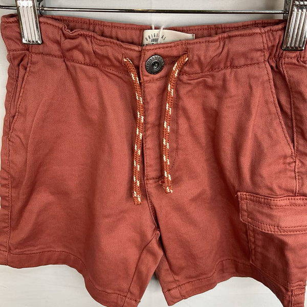 Size 4-5: Unit Red Drawstring Cargo Shorts NEW w/ Tags